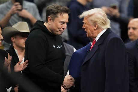 Donald Tramp i Ilon Mask Donald Tramp i Ilon Mask