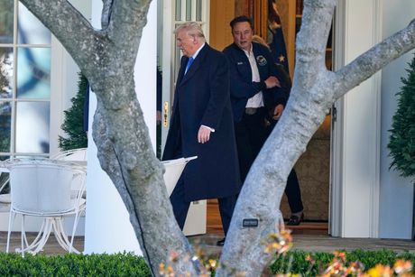 Donald Tramp i Ilon Mask Donald Tramp i Ilon Mask
