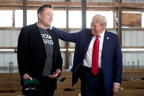 Donald Tramp i Ilon Mask Donald Tramp i Ilon Mask