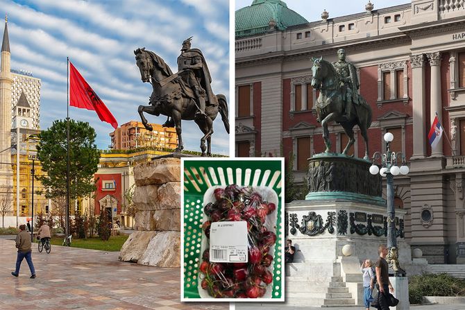 Tirana, Beograd, tresnje Tirana, Beograd, tresnje