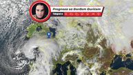 Pogledajte kako oblaci sa Atlantika jure prema Srbiji! Evo kada hladni front donosi pad temperature i za 10°C