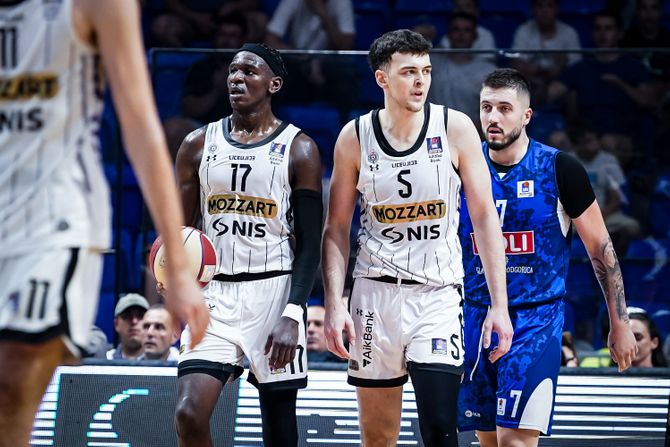KK Budućnost - KK Partizan