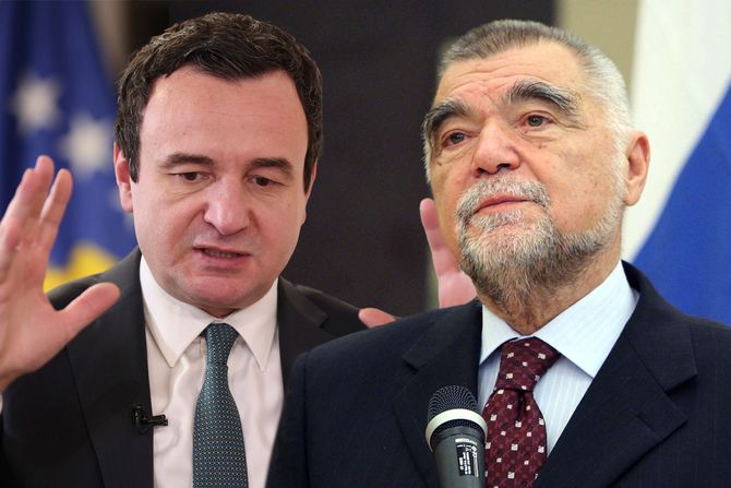 Aljbin Kurti i Stjepan Mesić
