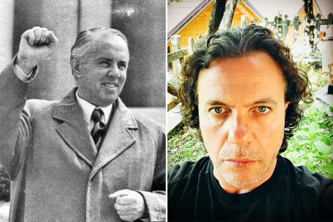 Enver Hodža i Laerti Vasili Enver Hodža i Laerti Vasili
