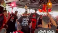 Albanci napravili delirijum u kafiću pred meč sa Srbijom! Skandirali su samo jedno, a tu su i baklje