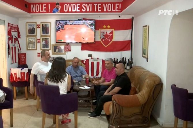 Albanija- Srbija kafić Tirana