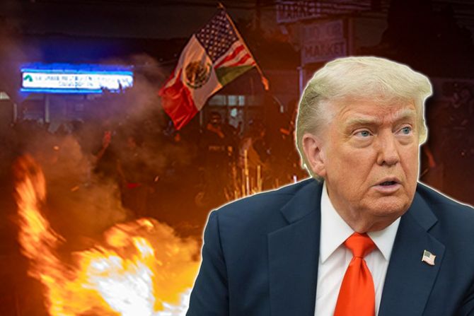 Los Andjeles, neredi, demonstracije, Donald Tramp, protesti Los Andjeles, neredi, demonstracije, Donald Tramp, protesti