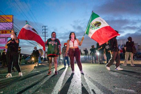 Los Andjeles, neredi, demonstracije, Donald Tramp, protesti