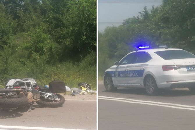 težak udes na ibarskoj kod skretanja za ripanj težak udes na ibarskoj kod skretanja za ripanj