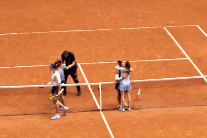 Aleksandra Krunić, Sara Erani, Jasmina Paolini, Ana Danilina Aleksandra Krunić, Sara Erani, Jasmina Paolini, Ana Danilina