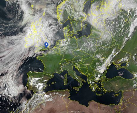 Trenutne temperature i satelitska slika Trenutne temperature i satelitska slika