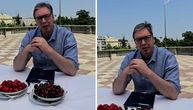 Oglasio se predsednik Vučić nakon izbora u Zaječaru i Kosjeriću: "Neka ove trešnje budu simbol novog početka"