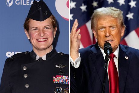 Colonel Bree Fram i Donald Tramp Colonel Bree Fram i Donald Tramp