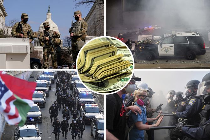 Protesti Los Anđeles, vojska, dolari Protesti Los Anđeles, vojska, dolari