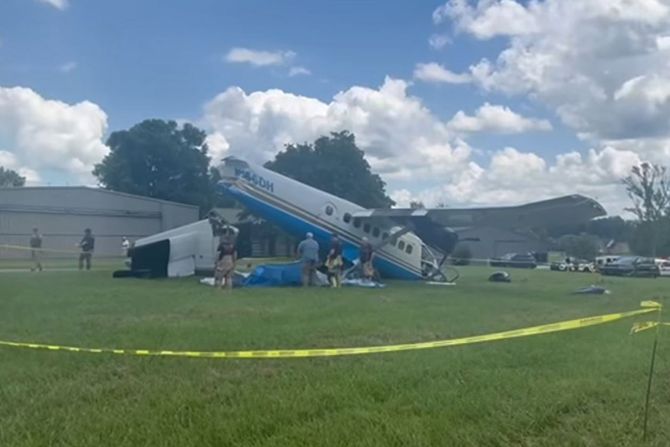 Tulahoma incident, pad aviona