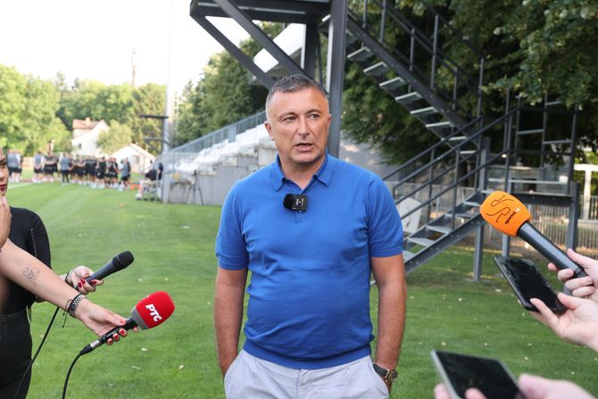 FK Čukarički, pripreme, Vladimir Matijašević