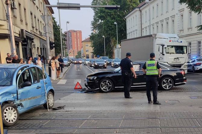 Ivan Anušić, sudar u Zagrebu