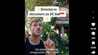 "Noćenje 3 evra, a doručak gratis! Kod nas kafa toliko": Srbin otputovao na Bali, ljudi u neverici