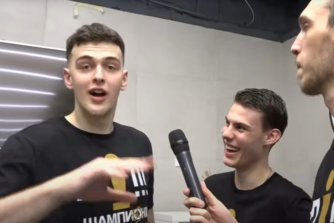Balša Koprivica Mitar Bošnjaković Alekse Pokuševski - KK Partizan Balša Koprivica Mitar Bošnjaković Alekse Pokuševski - KK Partizan