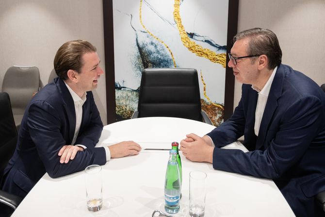 Satanak Aleksandar Vučuć i Miroslav Lajčak u Pragu Satanak Aleksandar Vučuć i Miroslav Lajčak u Pragu