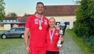 On je svetski i evropski šampion visok preko 2 metra, ima najlepšu suprugu sa kojom je zajedno osvojio zlato