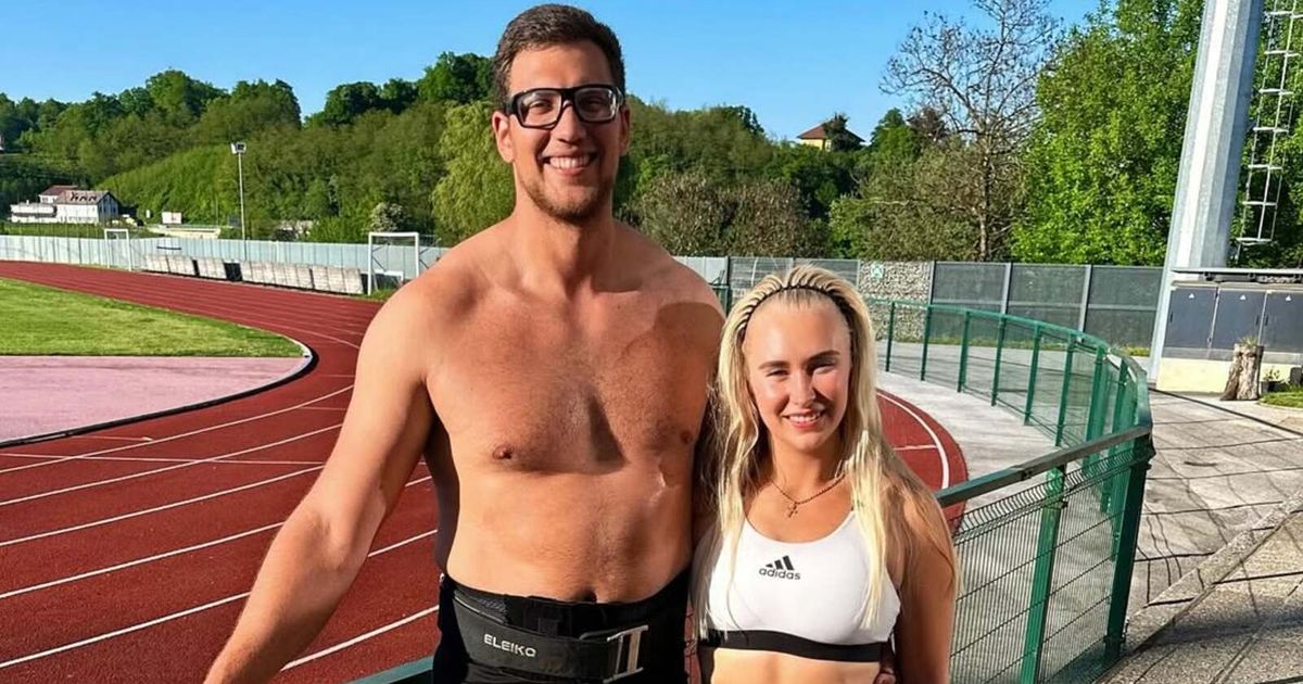 The Balkan Giant Over 2 Meters Tall is Attacking the World Record, His Wife is Also an Athlete and His Biggest Supporter