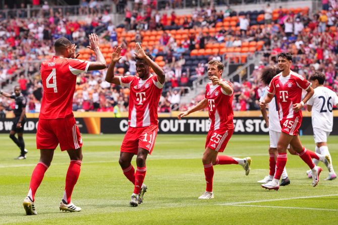 Kingsli Koman, FK Bajern Minhen, Džonatan Ta, Tomas Miler Kingsli Koman, FK Bajern Minhen, Džonatan Ta, Tomas Miler