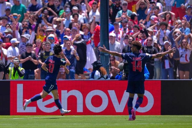 FK Pari Sen Žermen, FK Atletiko Madrid, Svetsko klupsko prvenstvo FK Pari Sen Žermen, FK Atletiko Madrid, Svetsko klupsko prvenstvo