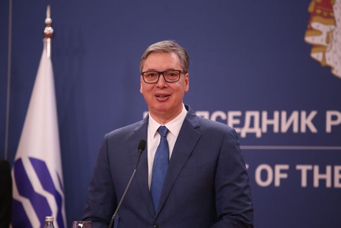 Usain Bolt i Aleksandar Vučić Usain Bolt i Aleksandar Vučić