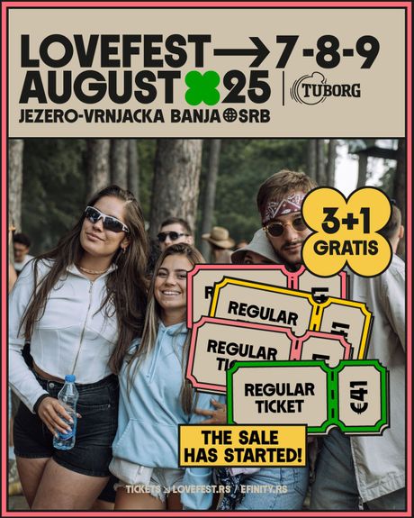 Love Fest 3+1 akcija Love Fest 3+1 akcija