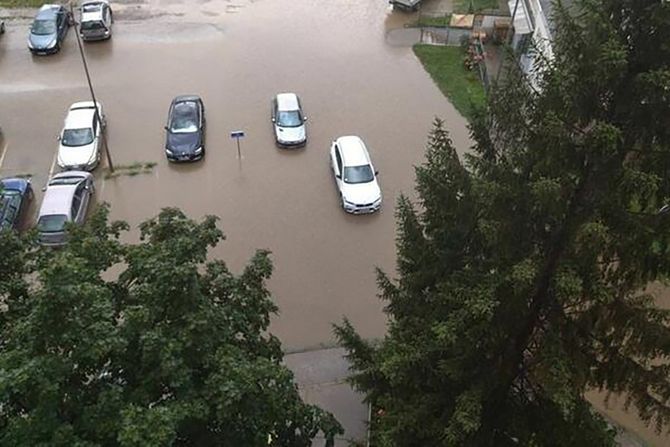 Jako nevreme pogodilo Priboj Jako nevreme pogodilo Priboj