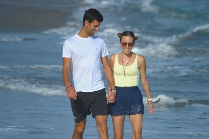 Novak i Jelena Đoković Novak i Jelena Đoković
