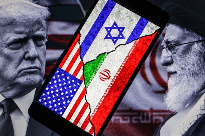 Donald Tramp Ali Hamnei Donald Tramp Ali Hamnei