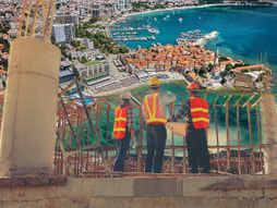 budva, gradnja, građevinci