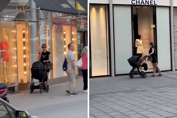 Paparaco: Rialda snimljena u Beču sa dečijim kolicima Paparaco: Rialda snimljena u Beču sa dečijim kolicima