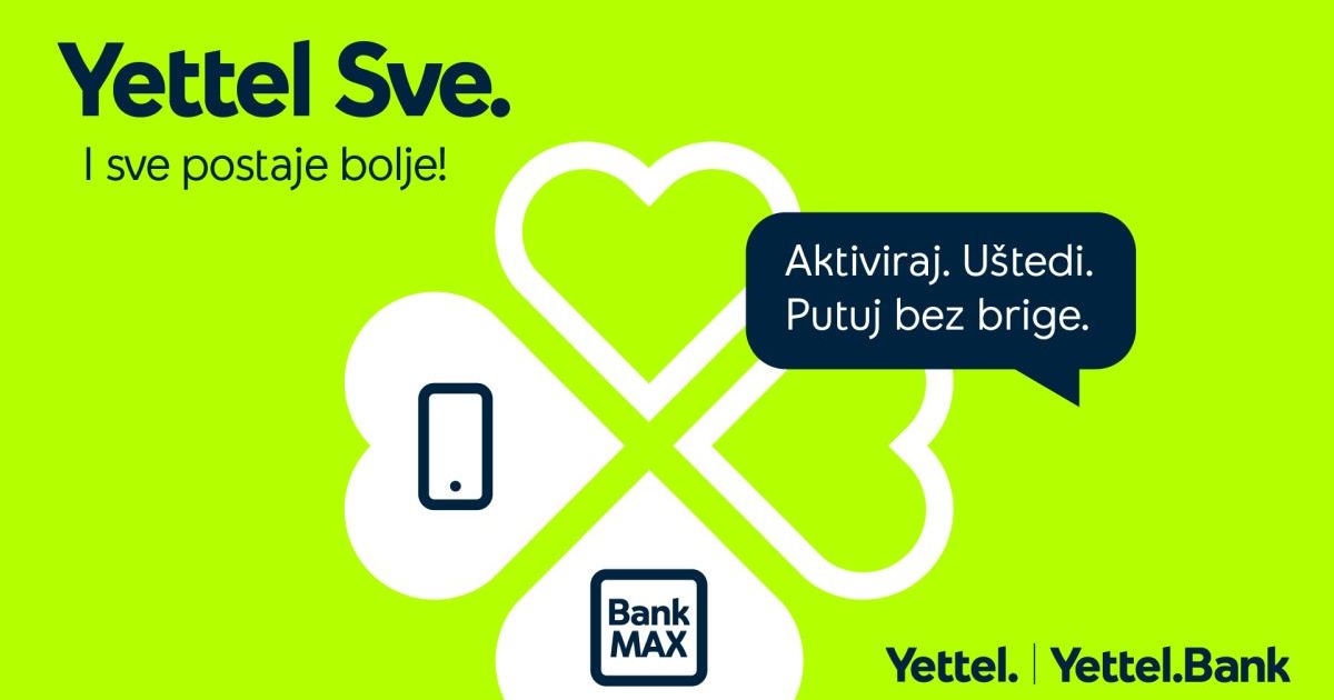 Nove pogodnosti za korisnike Yettel i Yettel Bank: Za lakše i jeftinije putovanje aktivirajte "Yettel Sve" Nove pogodnosti za korisnike Yettel i Yettel Bank: Za lakše i jeftinije putovanje aktivirajte "Yettel Sve"
