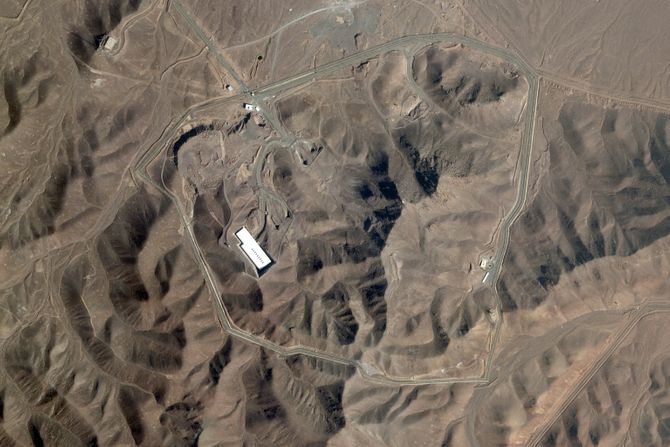 Iran nuklearno postrojenje Fordow Fuel Enrichment Plant