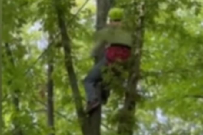 Gornja Trepča, paraglajder je pao