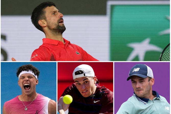 Novak Đoković, kolaž Novak Đoković, kolaž