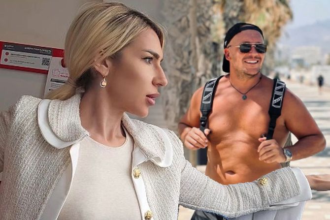 Skinuo se bivši dečko Jovane Jeremić, Nenad Sanković Skinuo se bivši dečko Jovane Jeremić, Nenad Sanković