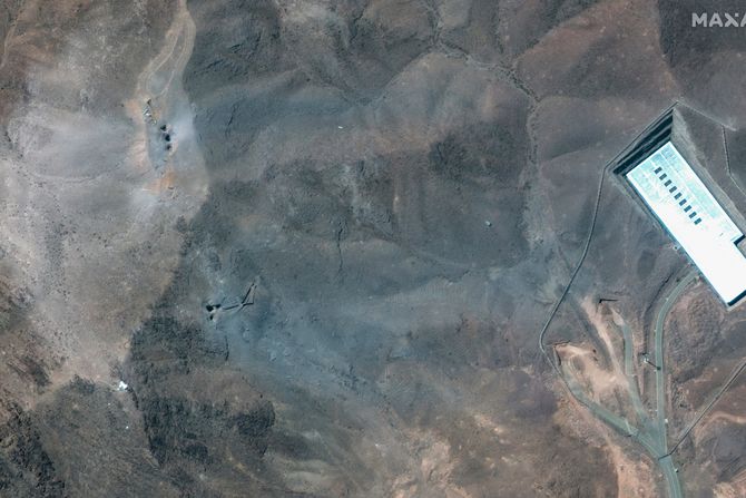 Fordo nakon američkog udara Fordo nakon američkog udara