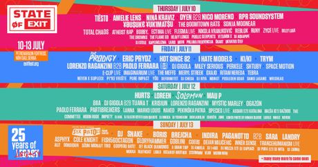 EXIT Line up EXIT Line up