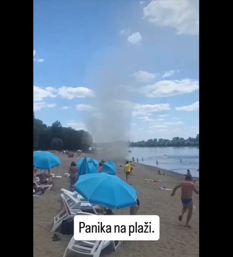 Tornado, plaža, Sremska Mitrovica Tornado, plaža, Sremska Mitrovica