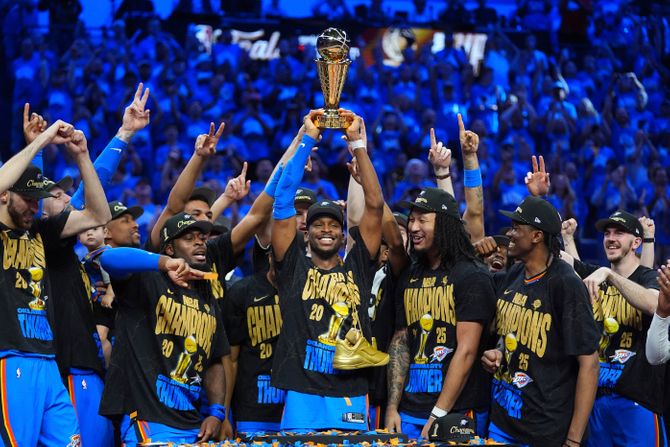 Oklahoma Siti Tander - NBA šampion 2025. Oklahoma Siti Tander - NBA šampion 2025.