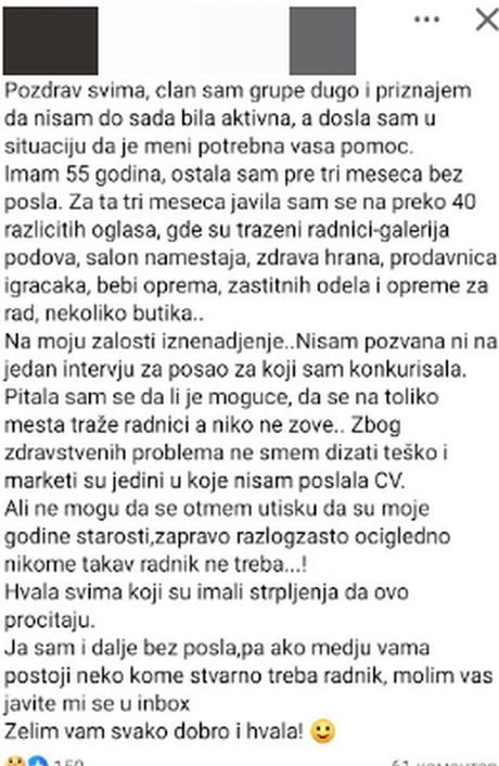 Žena traži posao Žena traži posao