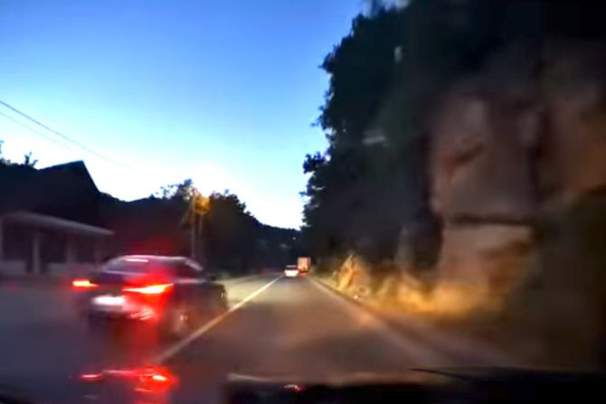 Divljačka vožnja kod Novog Pazara