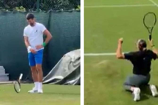 Novak Đoković Arina Sabalenka Novak Đoković Arina Sabalenka