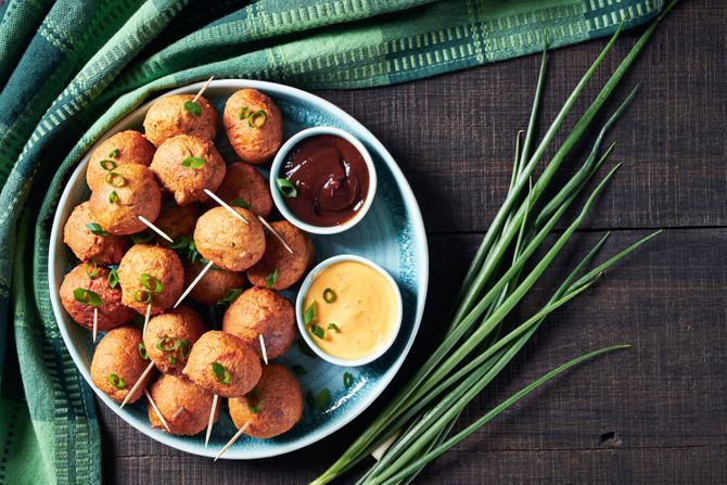 Hrskave kuglice od batata Hrskave kuglice od batata