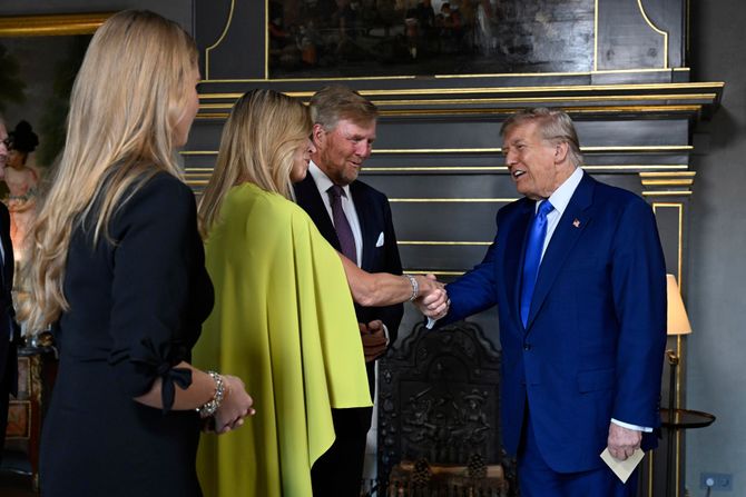 Donald Tramp i kraljica Maksima Donald Tramp i kraljica Maksima