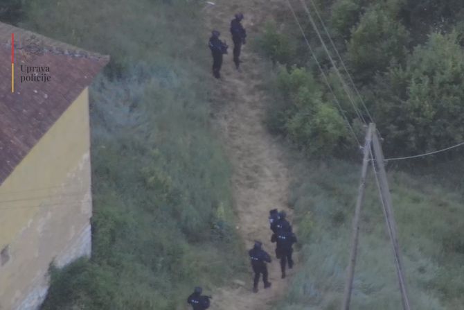 Policijska akcija, Crna Gora Policijska akcija, Crna Gora
